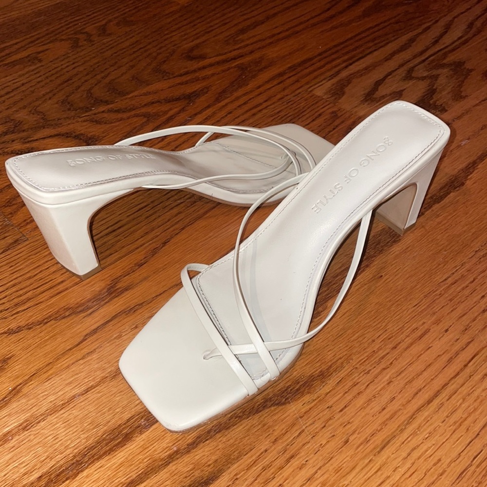Song of Style White Heels